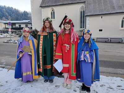Ellena und Jana Plank-Sandhofer, Lia Haller, Maria Kogler