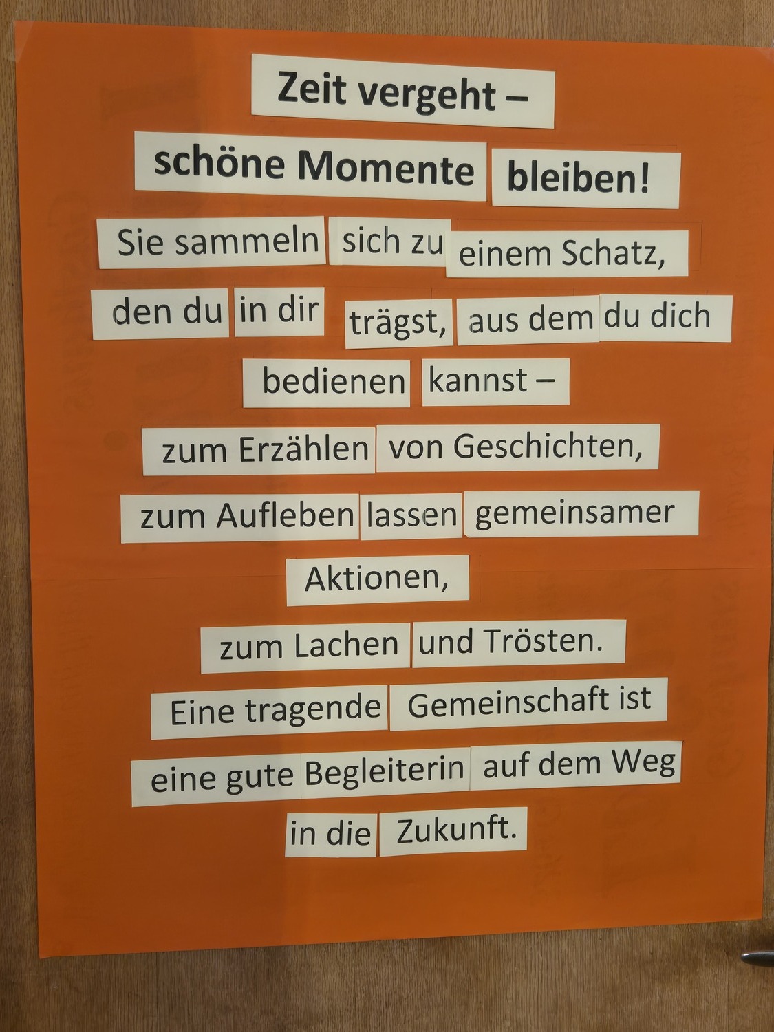 Frauenfrühstück Erinnerungen / M. Ribarsch